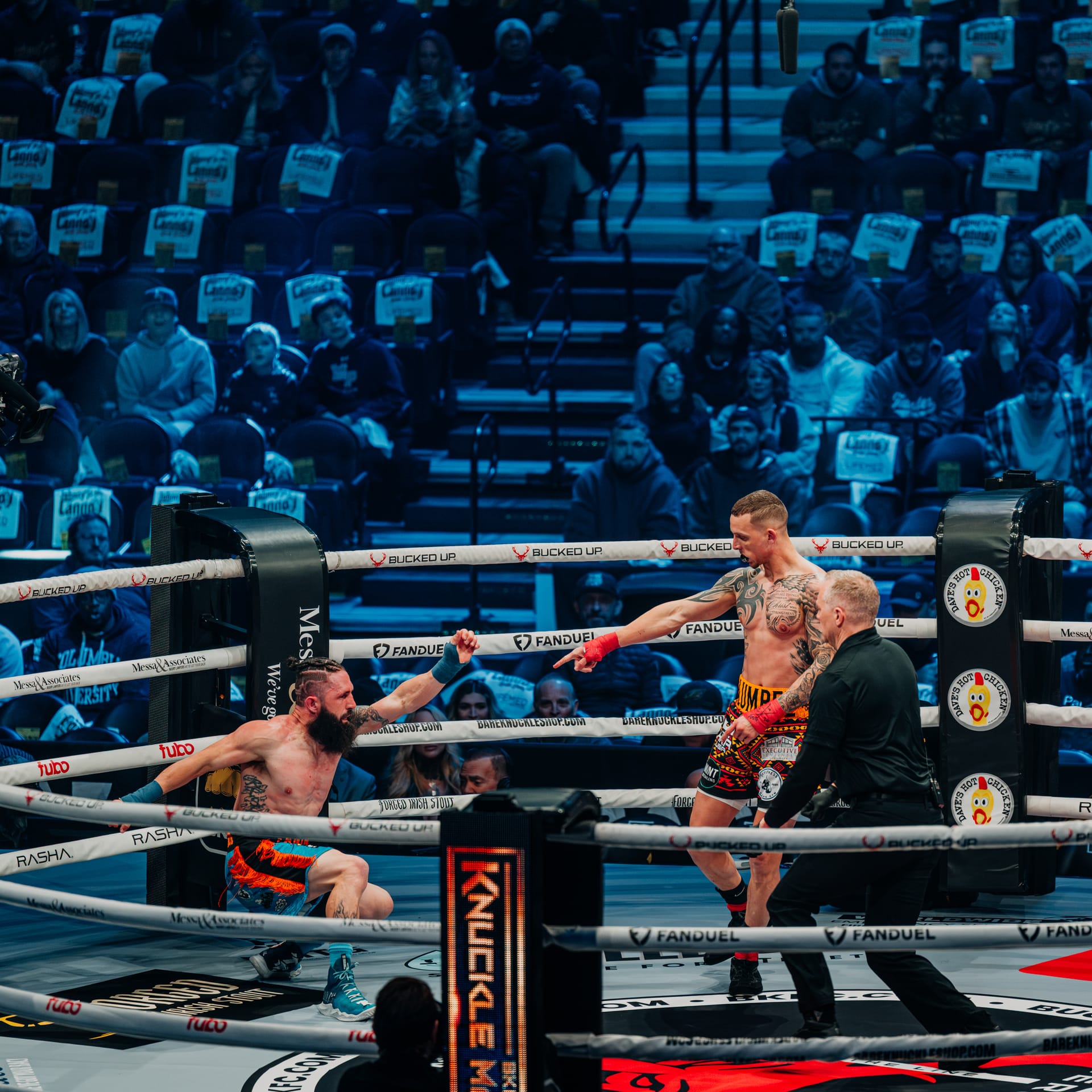 BKFC knockdown